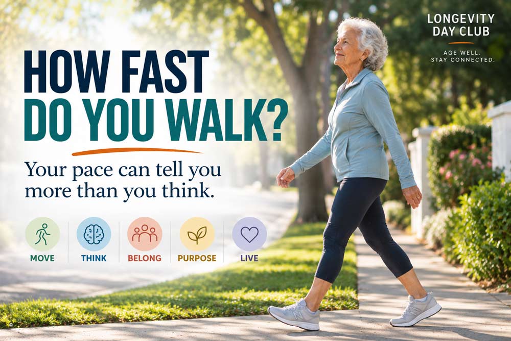 How Fast Do you Walk banner